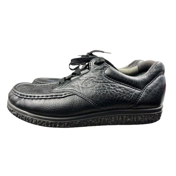 Tripad SAS Comfort Black Genuine Leather Lace‎ Up Shoes Size 10.5 - Picture 1 of 7
